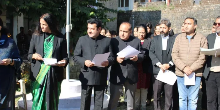 Political turmoil increased over the controversy regarding entry of journalists in Dharamshala Assembly session.