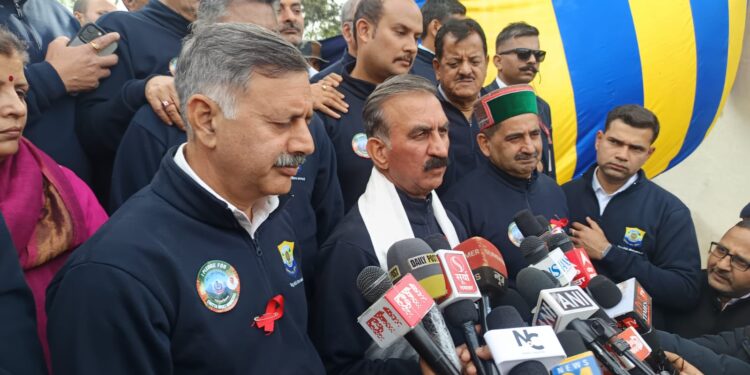 धर्मशाला में एंटी-चिट्टा वॉकथॉन ,मुख्यमंत्री सुखविंदर सिंह की अगुवाई में नशामुक्त हिमाचल की गूंज