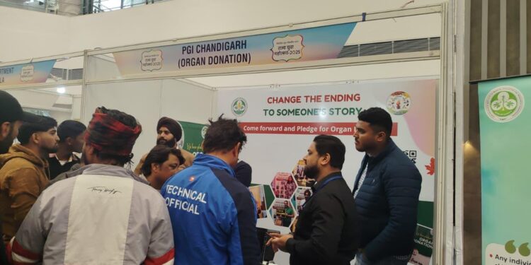 PGIMER Inspires Youth to Champion Organ Donation at Haryana Youth Festival 2025