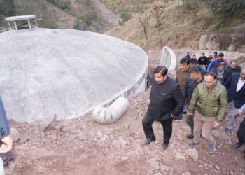 उपमुख्यमंत्री ने अजमेरपुर उठाऊ पेयजल परियोजना का निरीक्षण किया, बोले—हर घर तक सुरक्षित जल पहुंचाना सरकार की प्राथमिकता