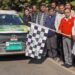 PU Registrar flags off Bharat Maha EV Rally, world’s longest electric vehicle rally, from Panjab University