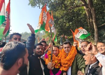 प्रदेश अध्यक्ष बनने के बाद पहली बार सिरमौर पहुंचे कांग्रेस प्रदेशाध्यक्ष विनय कुमार