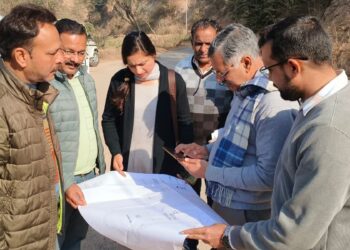 घुमारवीं में अंडर-19 बालिका हैंडबॉल राष्ट्रीय चैंपियनशिप का आयोजन, राजेश धर्माणी ने किया विकास कार्यों का निरीक्षण