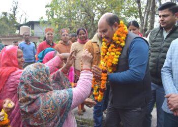 यादविंद्र गोमा ने ब्याड़ा में सड़क सुधार और विकास कार्यों का किया उद्घाटन, 4.62 करोड़ की परियोजनाओं का लिया शुभारंभ