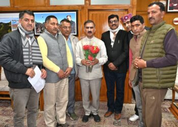Pangi Delegation Meets Chief Minister, Discusses Development and Natural Farming Initiatives