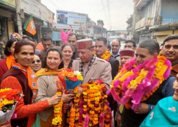 140 वर्षों में कांग्रेस ने देश को परिवारवाद, विभाजन और तुष्टीकरण के जख्म दिए: डॉ. राजीव बिंदल, भाजपा जनता के हित में कांग्रेस सरकार के खिलाफ मजबूती से खड़ी