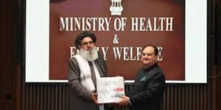 India reiterated its commitment to supporting Afghanistan's health sector.