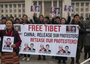 Protests in Tibet: China detains dozens of people.