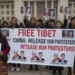 Protests in Tibet: China detains dozens of people.