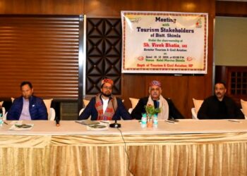 शिमला में पर्यटन हितधारकों की बैठक में उठाए गए सुधार और सुझाव