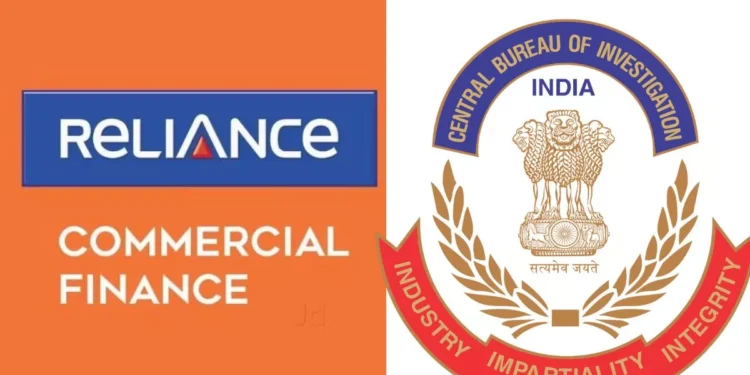 CBI takes two major action against Reliance Commercial Finance and Reliance Home Finance.