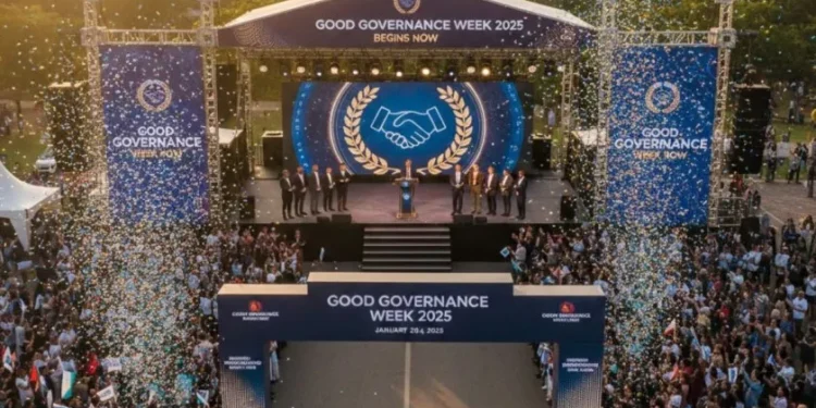 Good Governance Week 2025 begins
