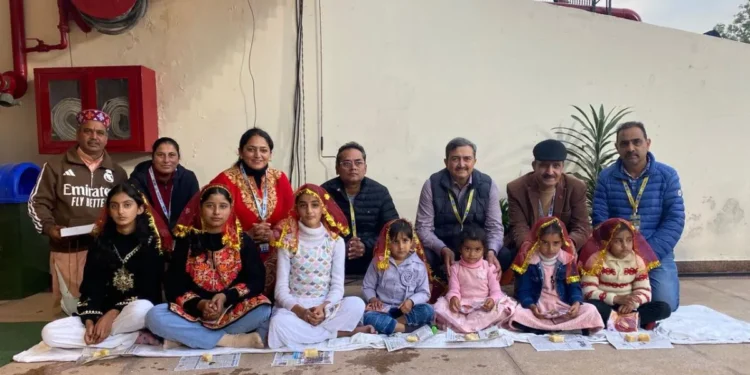 Prayer ceremony held before the match at Dharamshala Cricket Stadium