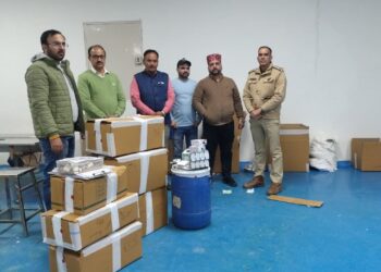 औषधि विभाग व पुलिस की संयुक्त कार्रवाई: प्रदेशभर में संदिग्ध दवा इकाइयों की व्यापक जांच