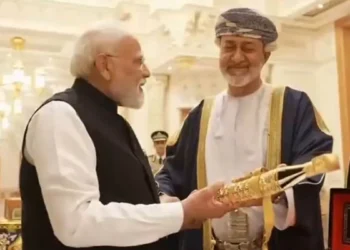 Prime Minister Modi receives Oman's highest honor.