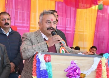 Education Minister Rohit Thakur inaugurated the Sarain school building.