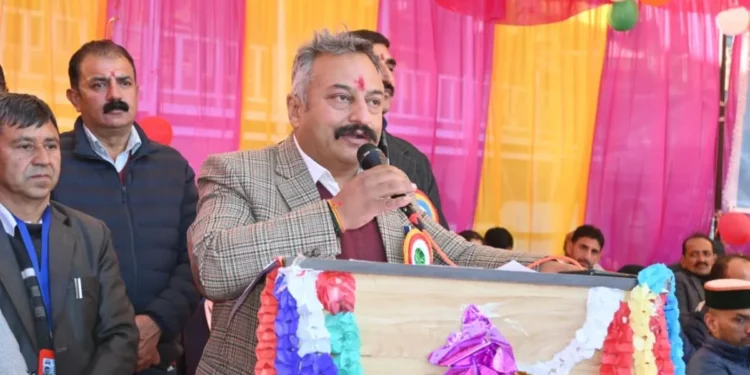 Education Minister Rohit Thakur inaugurated the Sarain school building.
