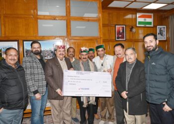 Club Solan Donates Rs. 3.25 Lakh to Chief Minister’s Relief Fund