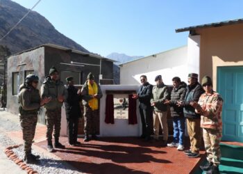 भारतीय सेना की जनकल्याण पहल: नामग्या में पर्यटक सुविधा केंद्र का लोकार्पण