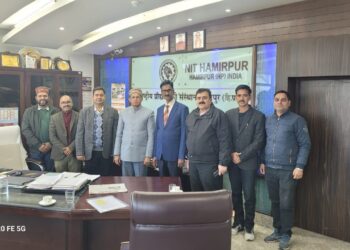 5G नवाचार को नई गति: एनआईटी हमीरपुर की यूज़ केस लैब का DoT अधिकारियों ने किया दौरा