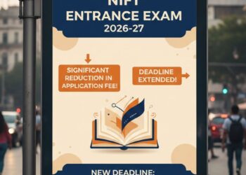 एनआईएफटी प्रवेश परीक्षा 2026-27: आवेदन शुल्क में बड़ी राहत, अंतिम तिथि बढ़ी