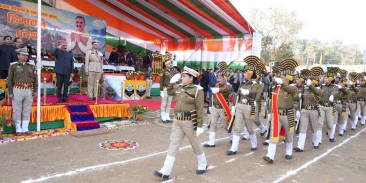 C M Sukhu presented the vision of self-reliant Himachal on State Foundation Day in Pragpur.