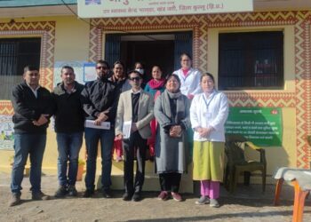 स्वास्थ्य सेवाओं की गुणवत्ता परखने पहुंची एनक्यूएएस टीम, भालठा केंद्र का निरीक्षण