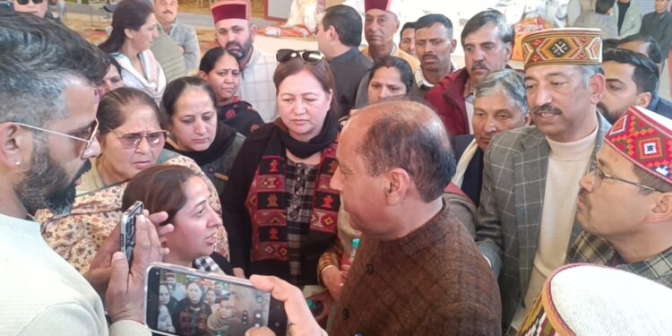 BJP organised 'Samarpan Diwas' in Bhuntar, Jairam Thakur criticized the Congress government