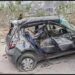 Horrific road accident in Akhara Bazaar, car-jeep collides violently