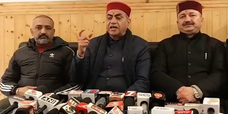 BJP alleges Himachal Pradesh's financial situation, Sanjay Tandon supports central government