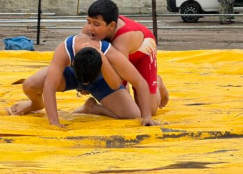 बिलासपुर के राज्य स्तरीय नलवाड़ी मेला-2026 में पारंपरिक कुश्ती प्रतियोगिता का शुभारंभ