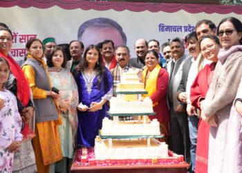 मुख्यमंत्री ने प्रदेशवासियों के साथ मनाया 62वां जन्मदिवस