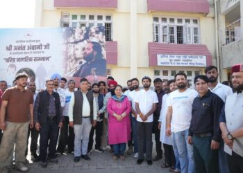 धर्मशाला में नवजीवन फाउंडेशन ने जन सेवा संकल्प के रूप में मनाया देश के प्रख्यात उद्योगपति अनंत अंबानी का जन्मदिवस