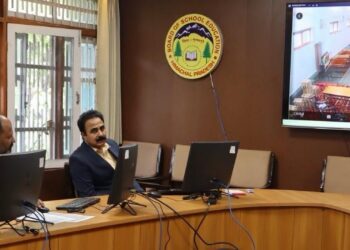 बोर्ड परीक्षाओं के मूल्यांकन में ‘डिजिटल पहरा’  अध्यक्ष डॉ. राजेश शर्मा ने खुद संभाली कमान