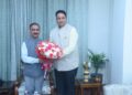 राज्यसभा सांसद श्री अनुराग शर्मा ने नई दिल्ली में मुख्यमंत्री ठाकुर सुखविंदर सिंह सुक्खू से की शिष्टाचार भेंट