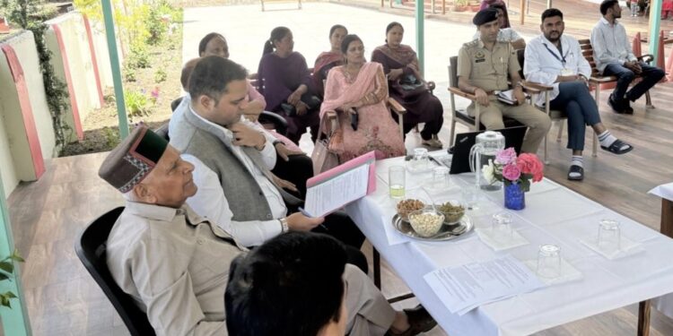 सामुदायिक स्वास्थ्य केंद्र बीड़ में रोगी कल्याण समिति की बैठक आयोजित