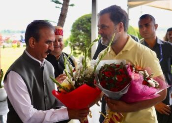 लोकसभा में नेता प्रतिपक्ष राहुल गांधी का कांगड़ा में भव्य स्वागत, प्रशिक्षण शिविर में कार्यकर्ताओं को देंगे जीत का मंत्र