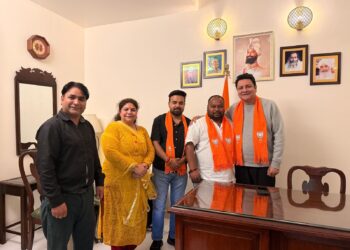 कोतवाली बाज़ार व्यापार मंडल के अध्यक्ष अनुज कश्यप भाजपा में शामिल