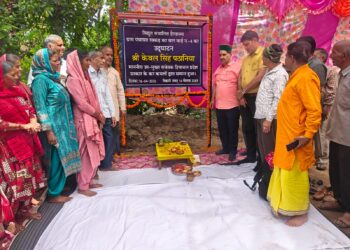 शाहपुर में जलशक्ति विभाग के 100 करोड़ के कार्य प्रगति पर, रक्कड़ का बाग में 3 विद्युत हैंडपंपों का लोकार्पण: केवल सिंह पठानिया