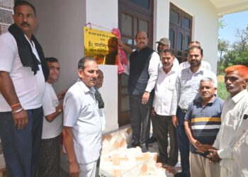 मंत्री यादविंद्र गोमा ने द्रेड़ को दी सामुदायिक भवन की सौगात; जयसिंहपुर के सर्वांगीण विकास का दोहराया संकल्प