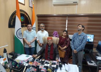 PU Vice Chancellor meets UHV delegation and updates on value-based initiatives