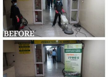 Before-and-After Visuals Highlight Dramatic Transformation;* *State-of-the-Art Machines Deployed Across Emergency, A-Block, Toilets and Female Surgical Ward