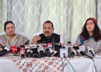 नारी शक्ति वंदन केवल बिल नहीं, BJP की विचारधारा का मूल—मोदी सरकार ने बदली महिलाओं की तकदीर : डॉ जितेंद्र सिंह