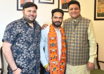 धर्मशाला में कांग्रेस को बड़ा झटका: युवा कांग्रेस अध्यक्ष अभिषेक आनंद (शेखू) भाजपा में शामिल