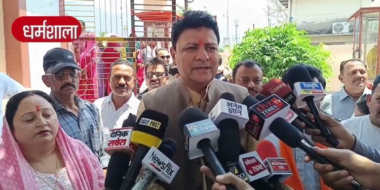धर्मशाला चुनाव: भाजपा प्रत्याशियों का नामांकन और सुधीर शर्मा का ‘जीरो टॉलरेंस’ का संकल्प