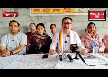 धर्मशाला में सुक्खू सरकार के खिलाफ भाजपा मुखर, प्रवक्ता संजय शर्मा ने बिजली सब्सिडी और एचआरटीसी नियमों पर बोला बड़ा हमला