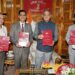 लोकायुक्त न्यायमूर्ति चंद्र भूषण बरोवालिया ने राज्यपाल कविन्द्र गुप्ता को सौंपा वार्षिक प्रतिवेदन
