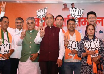 धर्मशाला में विधायक हमारा बना, तो सुक्खू सरकार ने विकास पर लगा दिया ताला” :  जयराम ठाकुर