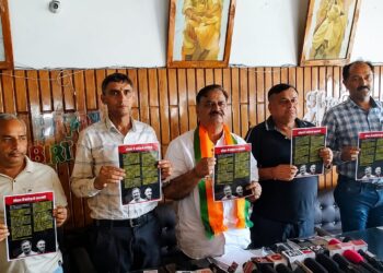 सोलन में पानी, कचरा और टैक्स के नाम पर जनता को ठगा; नगर निगम चुनाव में कांग्रेस को सबक सिखाएगी जनता: भाजपा