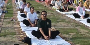 अंतर्राष्ट्रीय योग दिवस पर कुल्लू में उमड़ा जनसैलाब, विधायक सुंदर सिंह ठाकुर ने दिया नशामुक्त समाज का संदेश